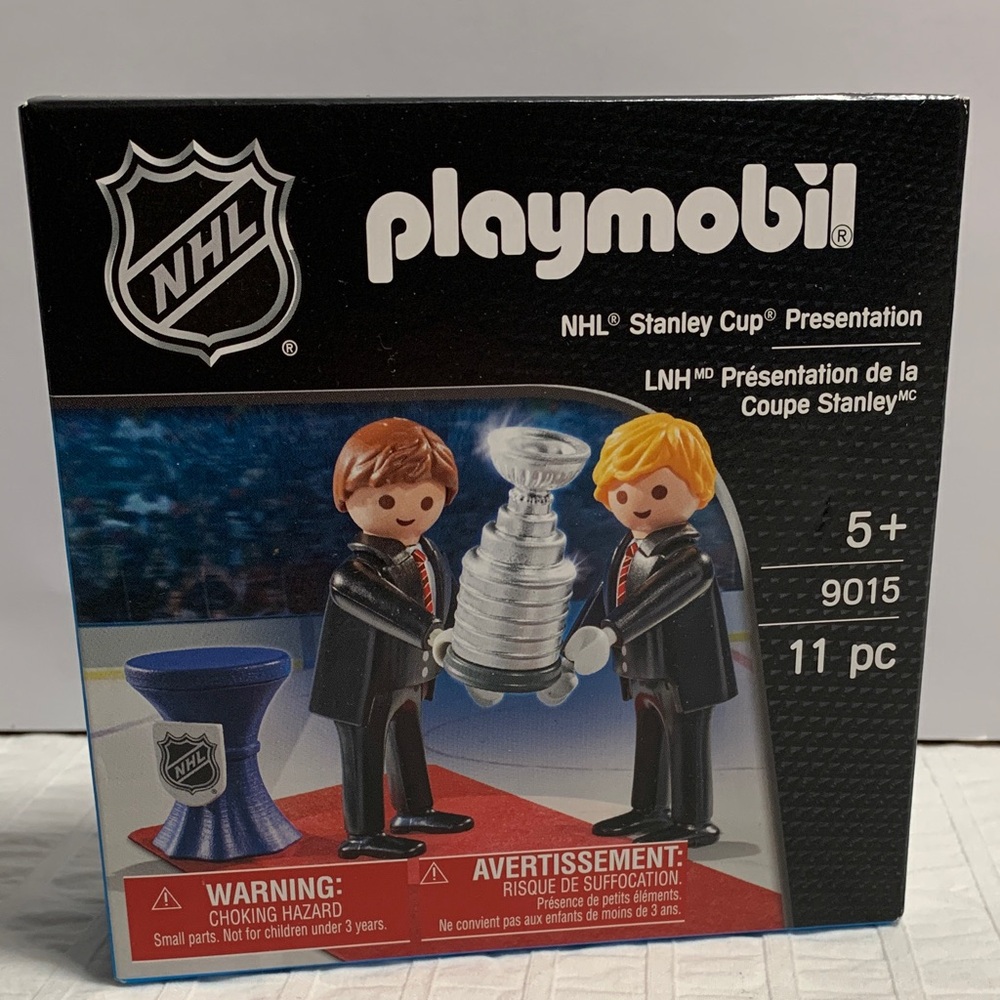 Playmobil 9015 NHL Stanley Cup Presentation Set - NEW